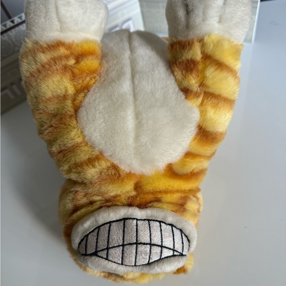 Fat Cats Orange Tabby Cheshire Grin Smile Novelty Inc Stuffed Plush Garfield - Picture 8 of 10